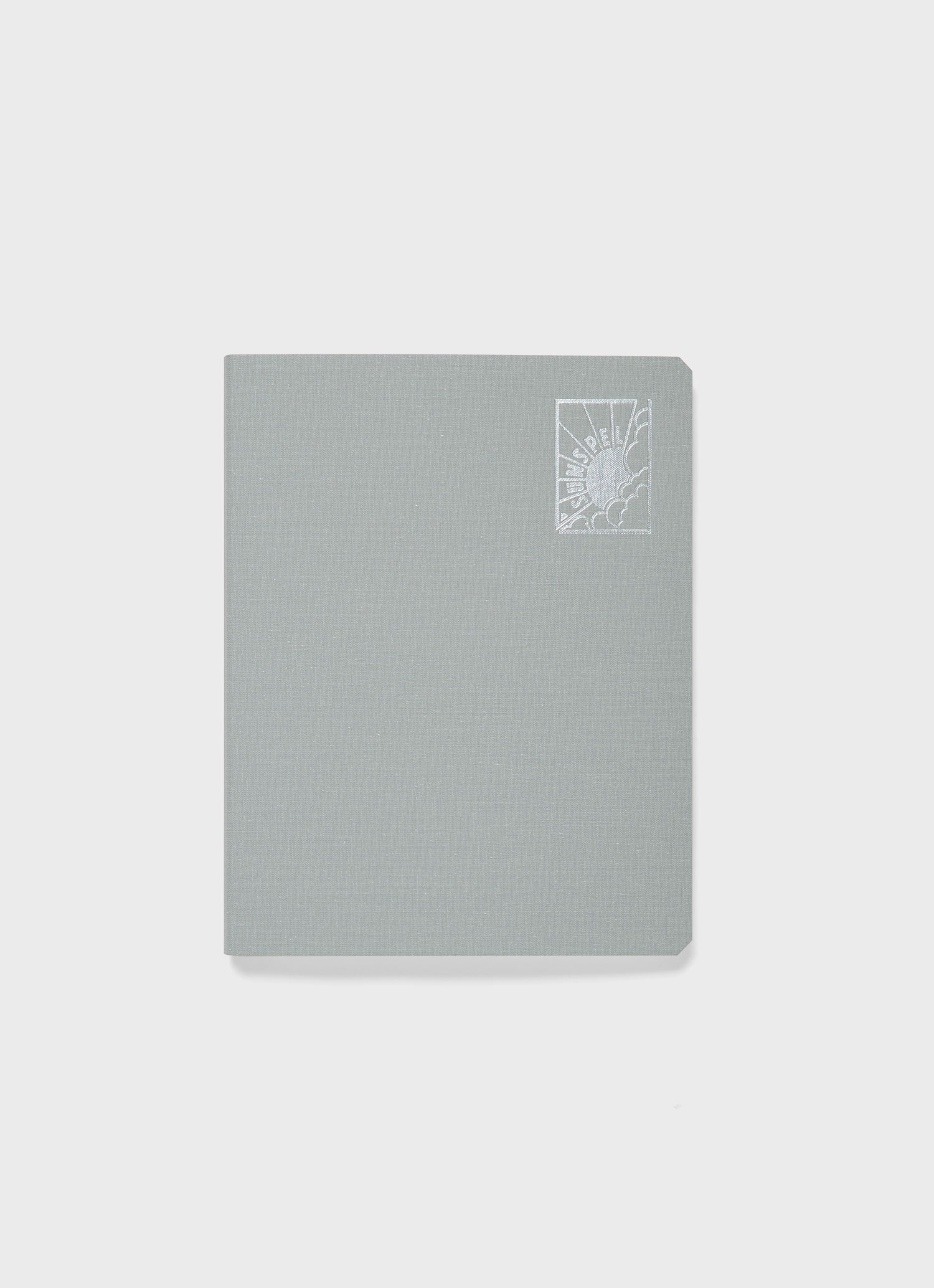 Postalco for Sunspel Notebook in Grey Melange