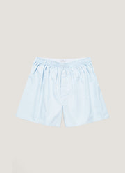 Men's Classic Boxer Shorts in Plain Blue