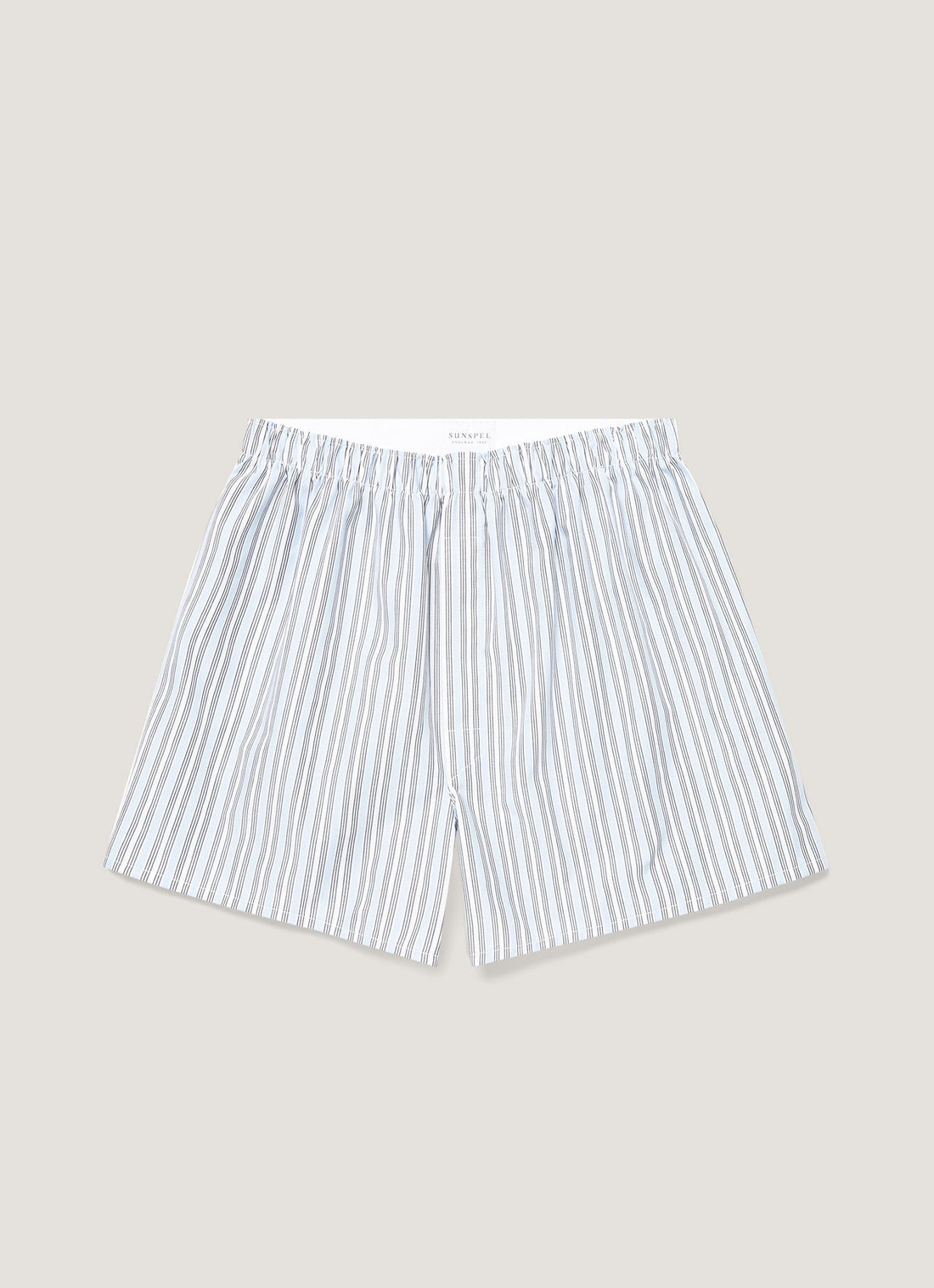 Men's Classic Boxer Short in Blue Stripe