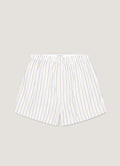 Men's Classic Boxer Short in White/Blue/Yellow