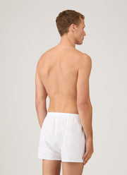 Men's Classic Boxer Short in White