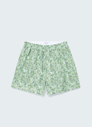 Men's Classic Boxer Short in Liberty Fabric in Green Garden