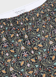 Men's Classic Boxer Short in Liberty Fabric in Ghost Orchid