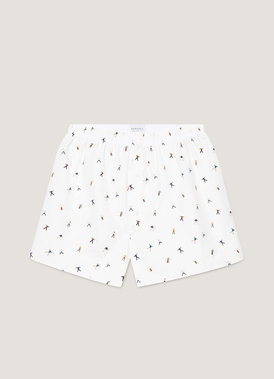 Men's Classic Boxer Short in Snow Angel Print