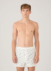 Men's Classic Boxer Shorts in Snow Angel Print