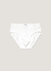 Men's Stretch Cotton Briefs in White