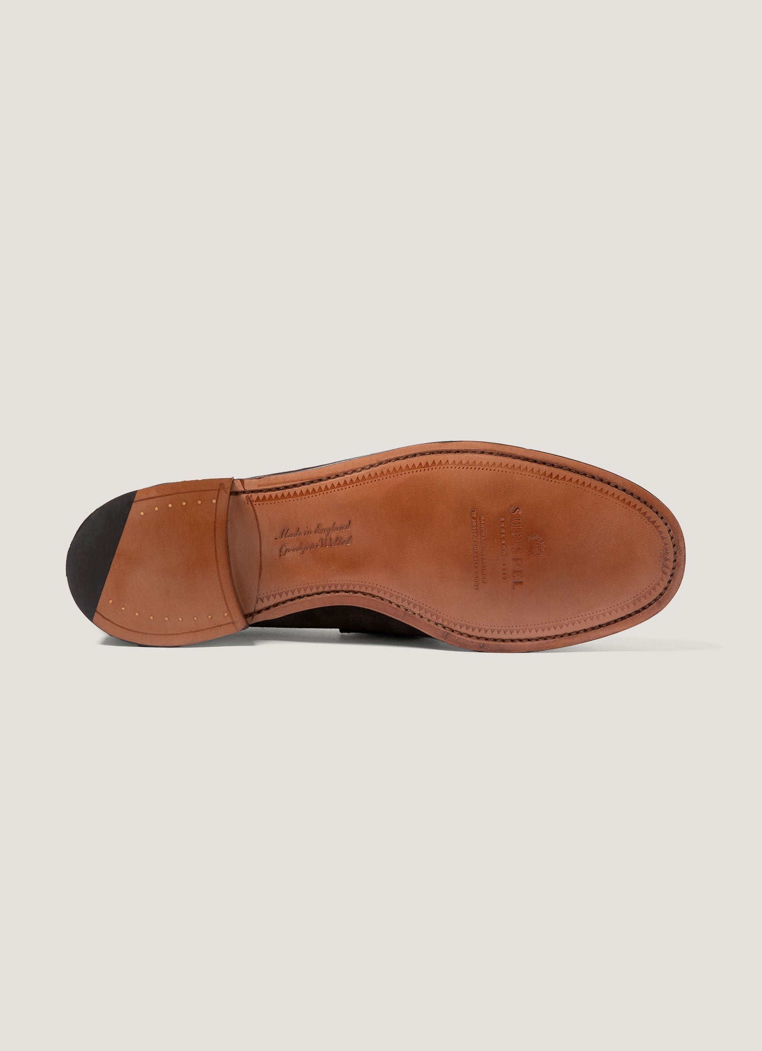 Men's Suede Loafer in Brown
