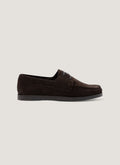 Men's Moccasin in Brown