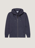 Men's Loopback Zip Hoodie in Navy