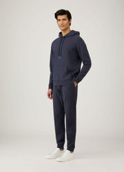 Men's Loopback Hoodie in Navy