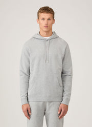 Men's Loopback Hoodie in Grey Melange