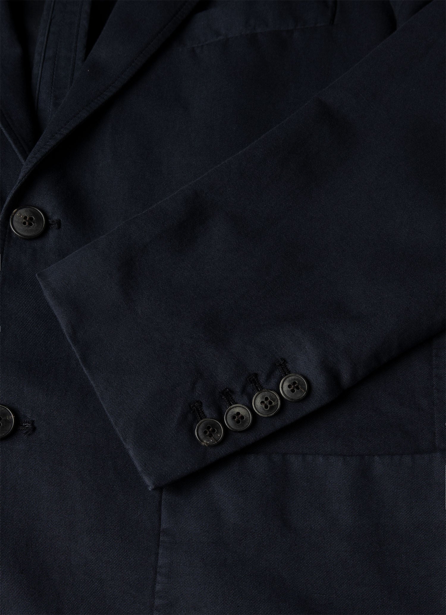 Men's Cotton Linen Blazer in Navy