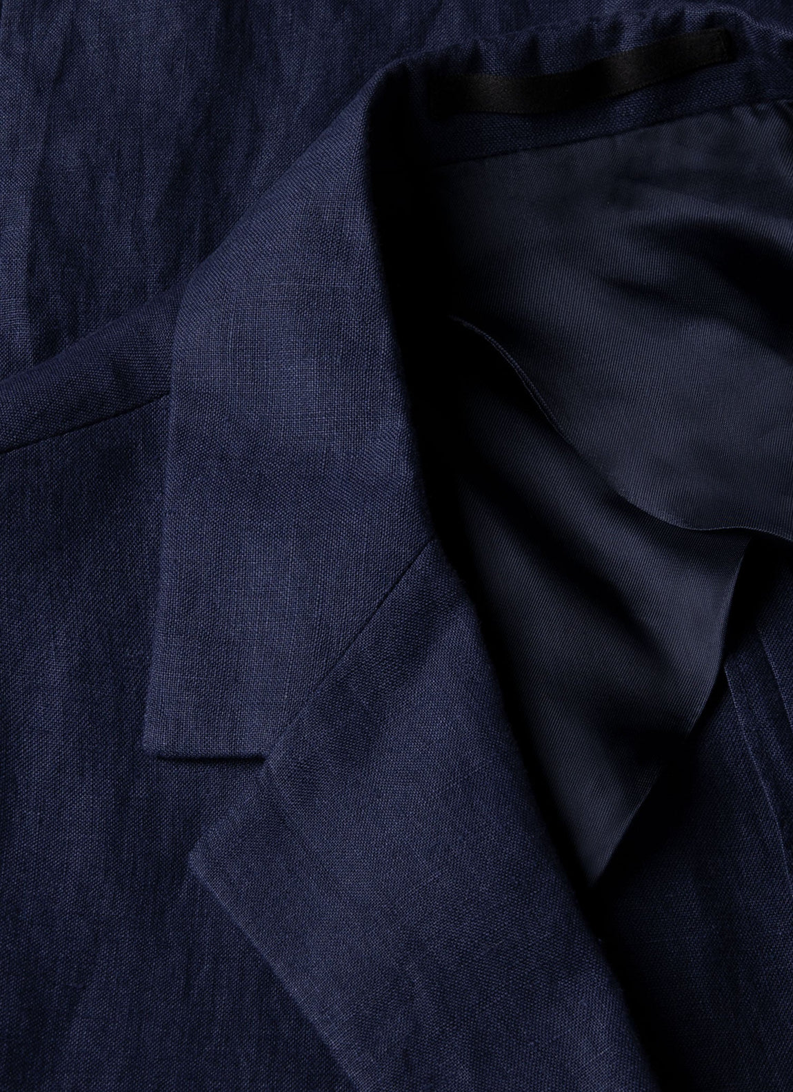 Men's Linen Blazer in Light Navy