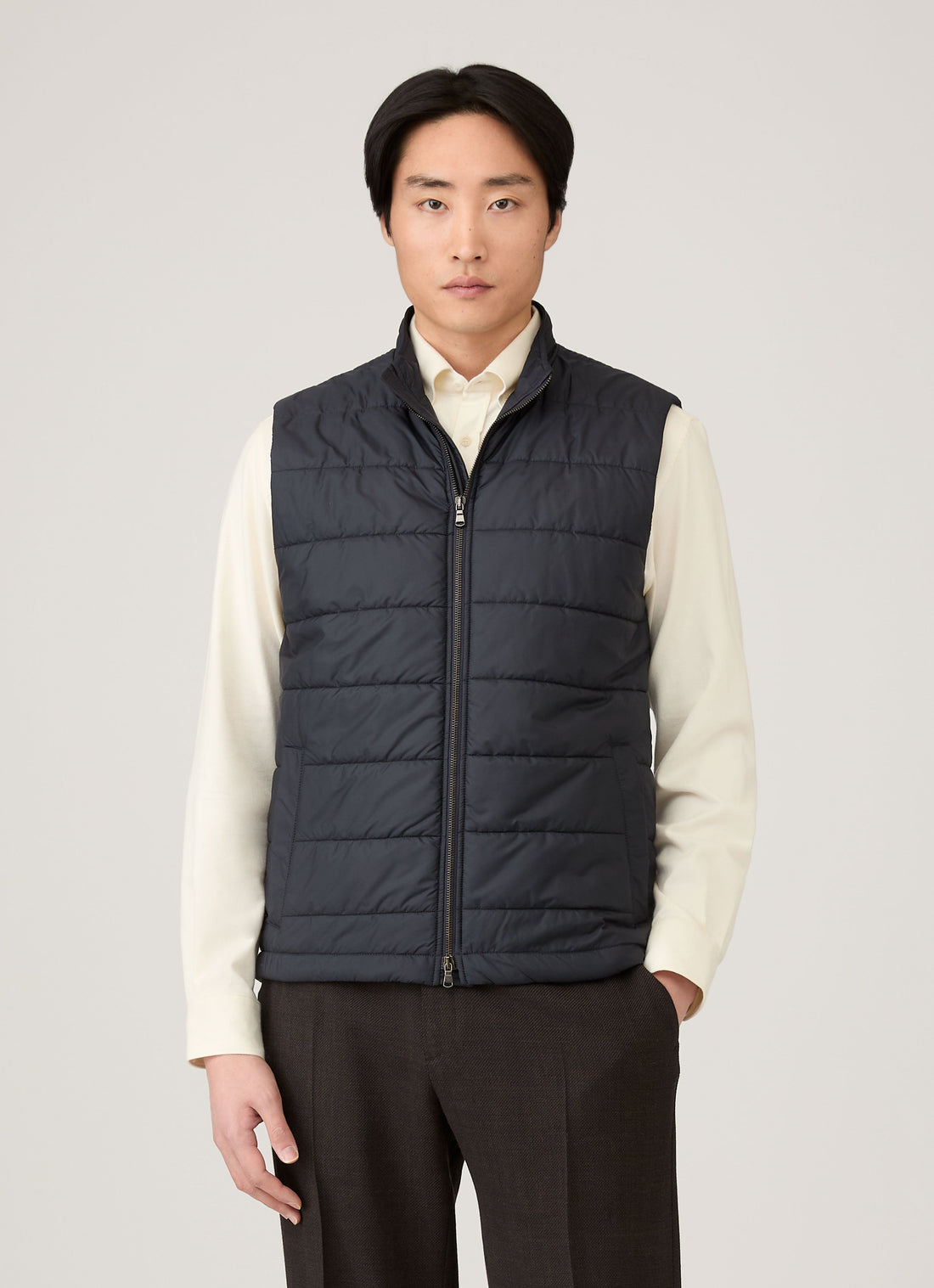 Men's Insulated Gilet in Navy