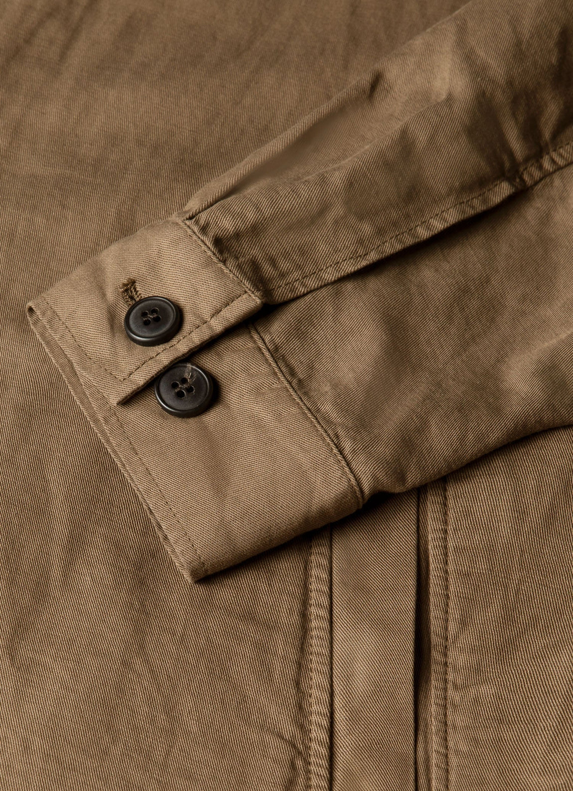 Men's Cotton Linen Jacket in Dark Cedar