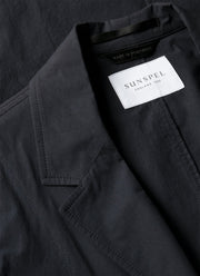 Men's Lightweight Cotton Poplin Jacket in Navy