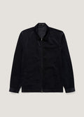 Men's Corduroy Harrington Jacket in Navy
