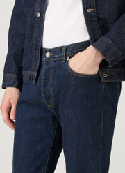 Men's Slim Fit Jeans in Rinse Wash Denim