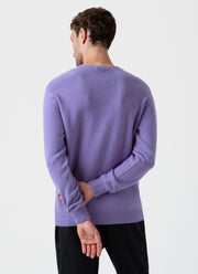 Men's Lambswool Crew Neck Jumper in Heather
