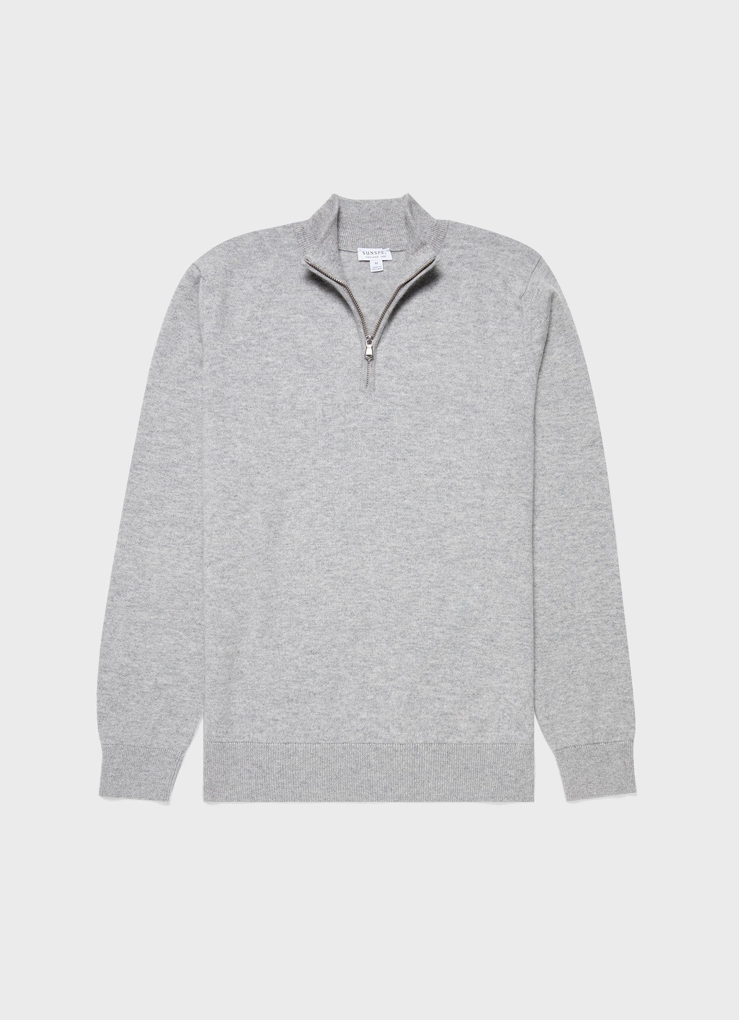 Cashmere hotsell zip jumper