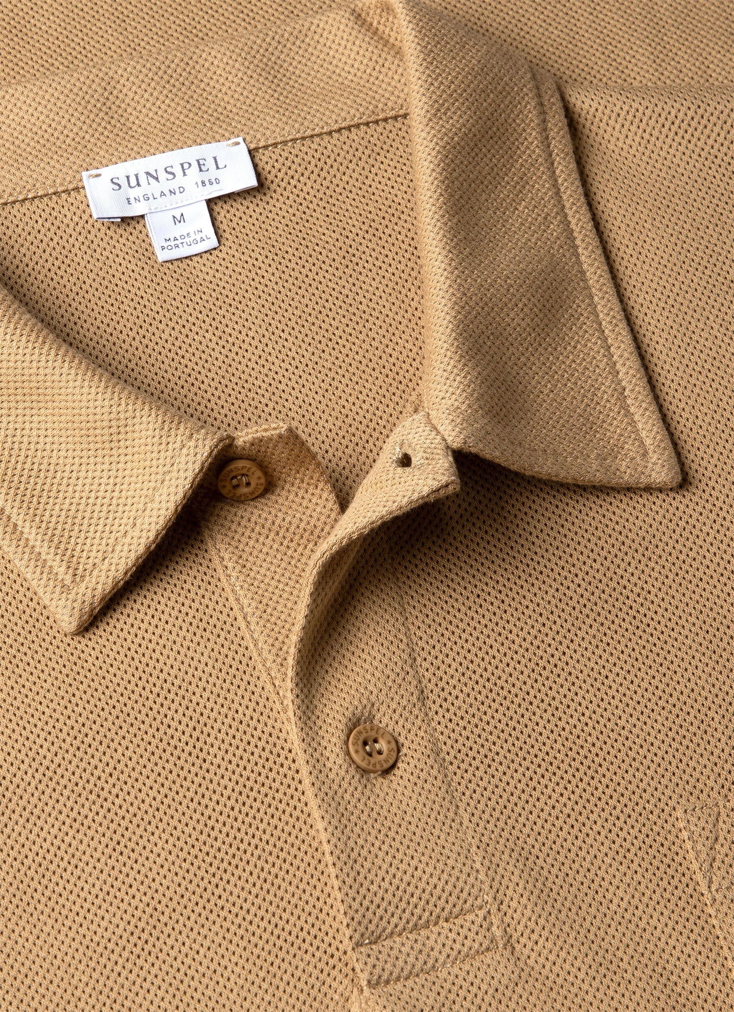 Men's Riviera Polo Shirt in Tan