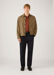 Men's Riviera Polo Shirt in Rust