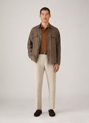 Men's Riviera Polo Shirt in Bronze