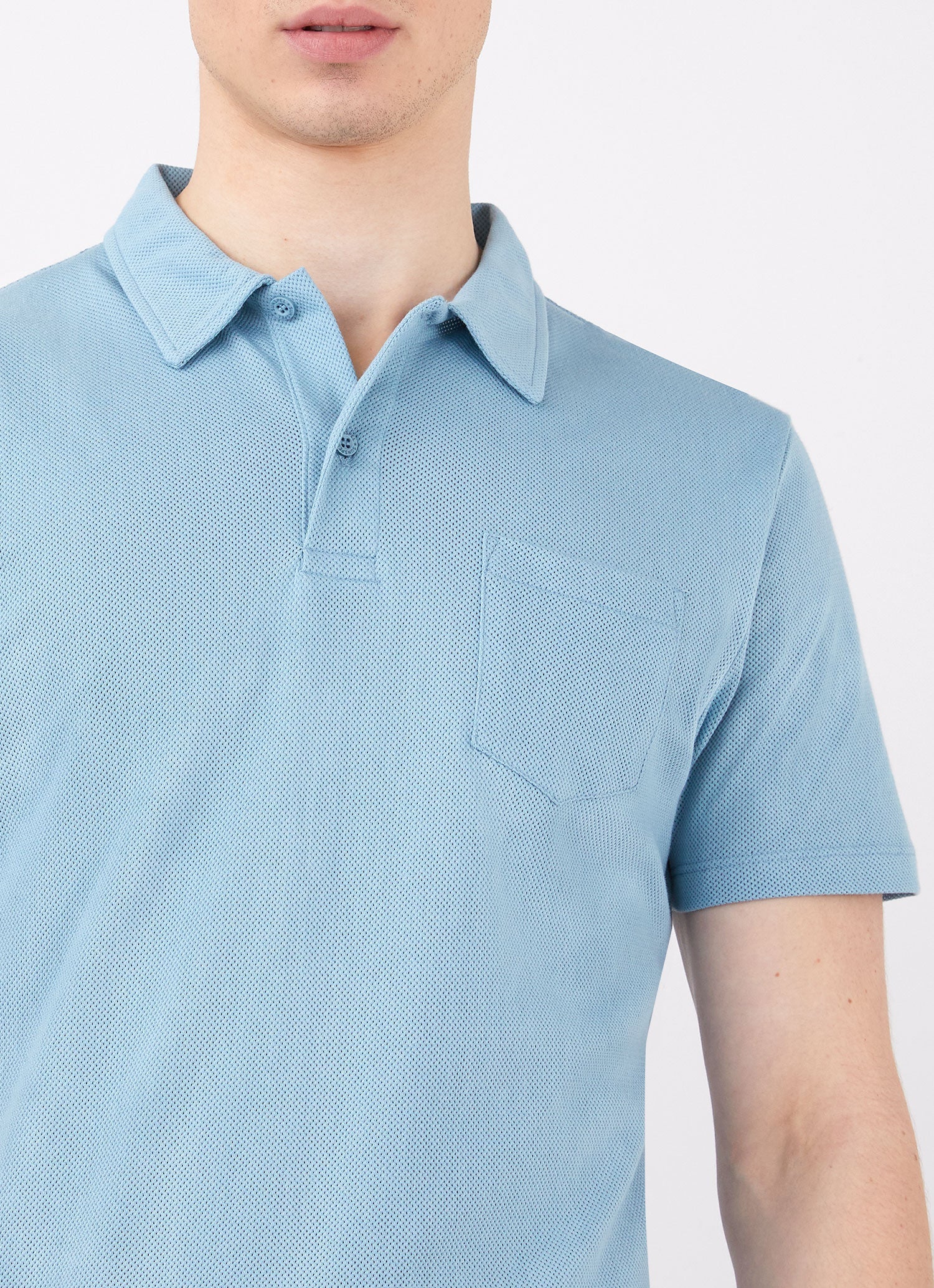 Men's Riviera Polo Shirt in Storm Blue