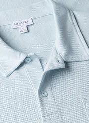 Men's Riviera Polo Shirt in Frost Blue