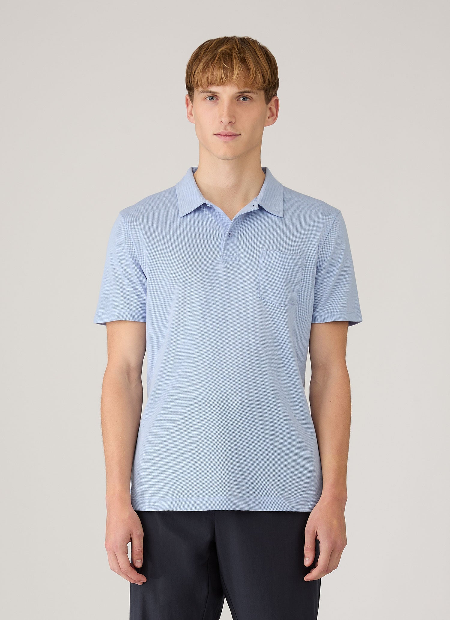 Men's Riviera Polo Shirt in Sky