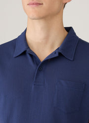 Men's Riviera Polo Shirt in Ink Blue