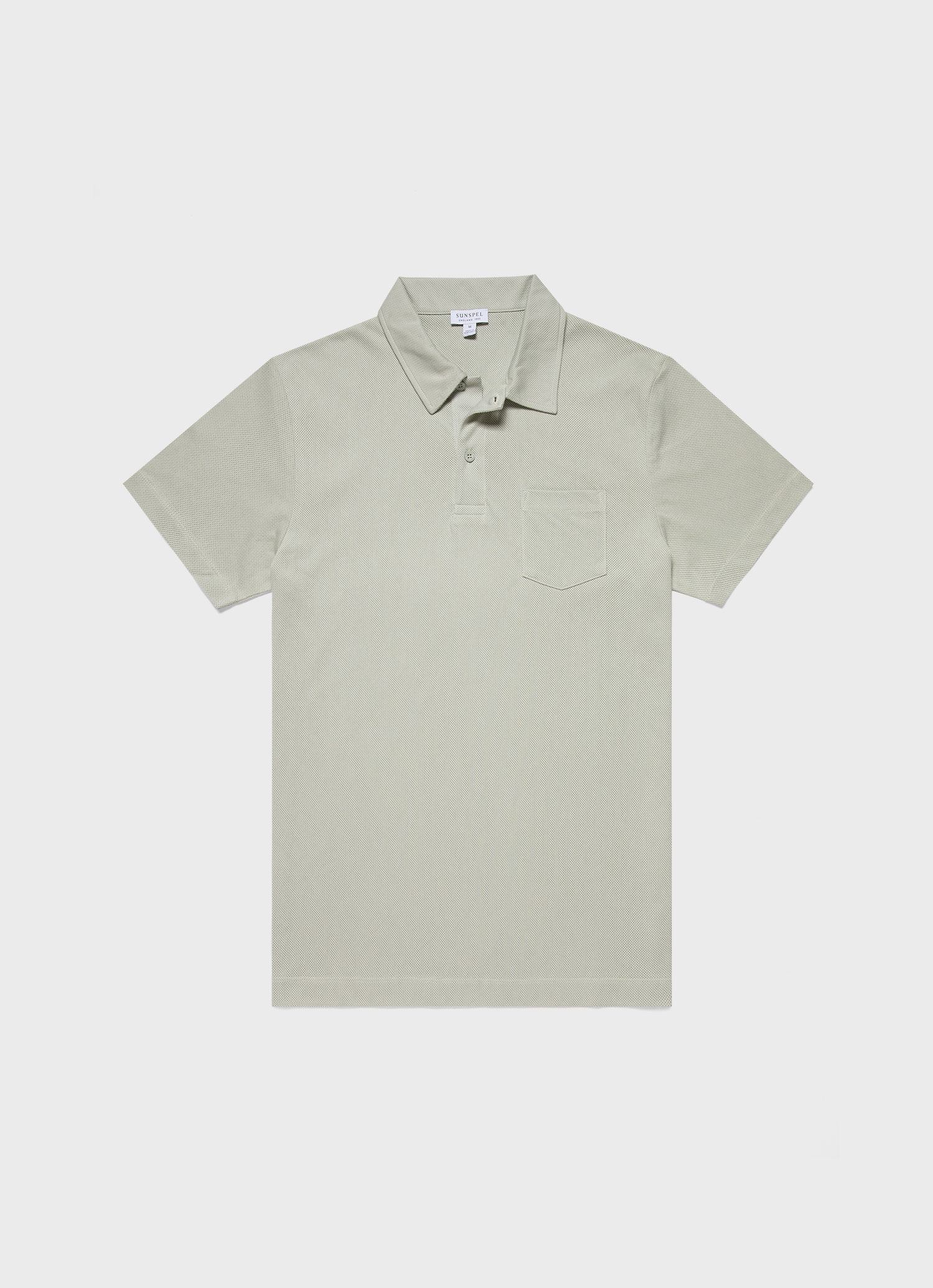 Men's Riviera Polo Shirt in Pistachio