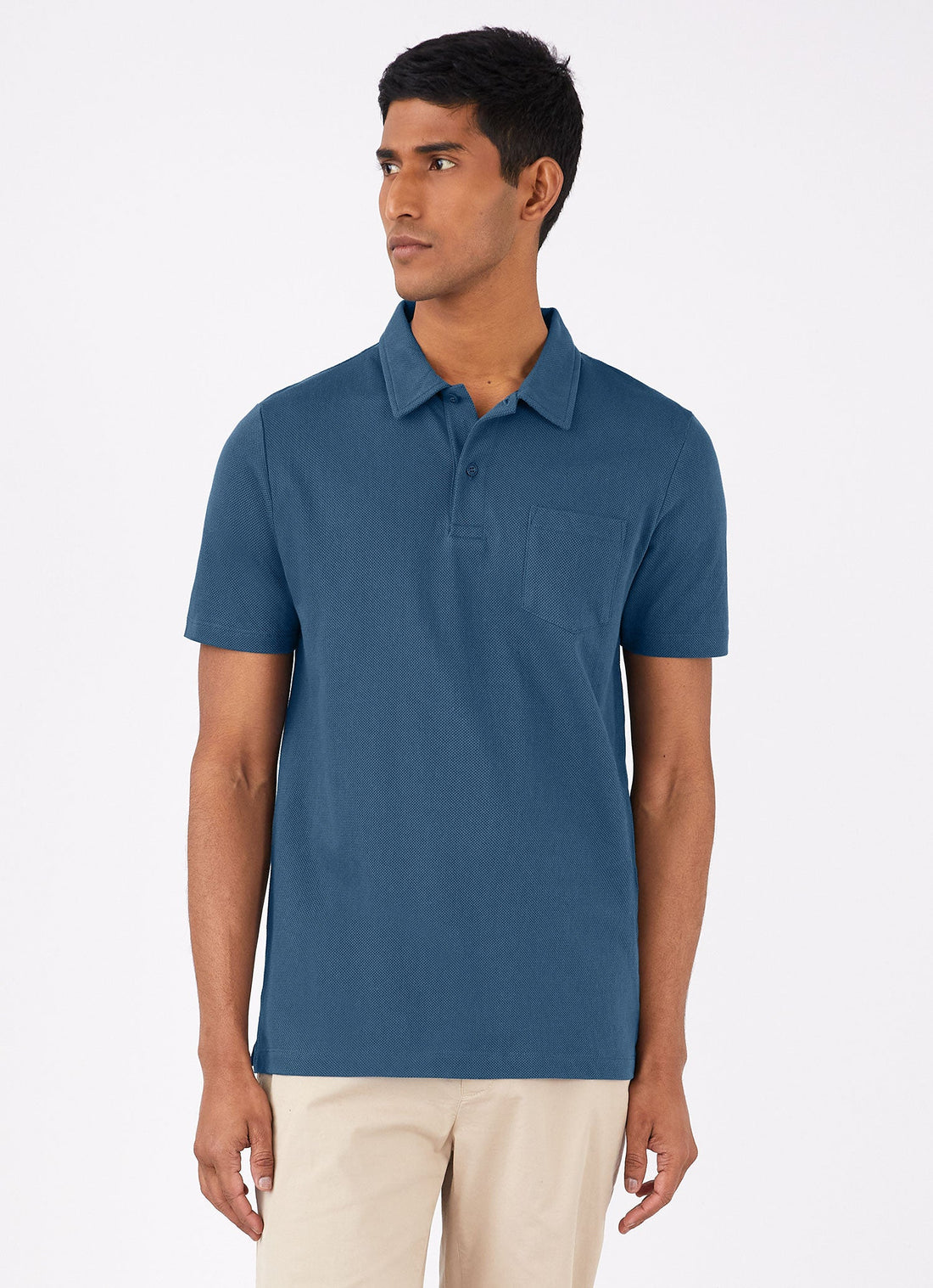 Men's Riviera Polo Shirt in Teal