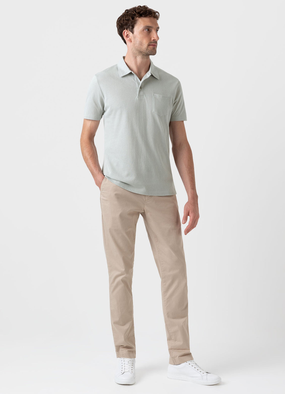 Men's Riviera Polo Shirt in Laurel