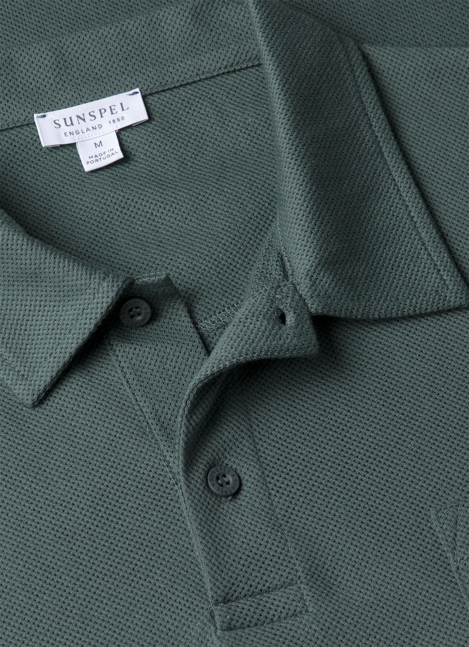 Men's Riviera Polo Shirt in Dark Petrol