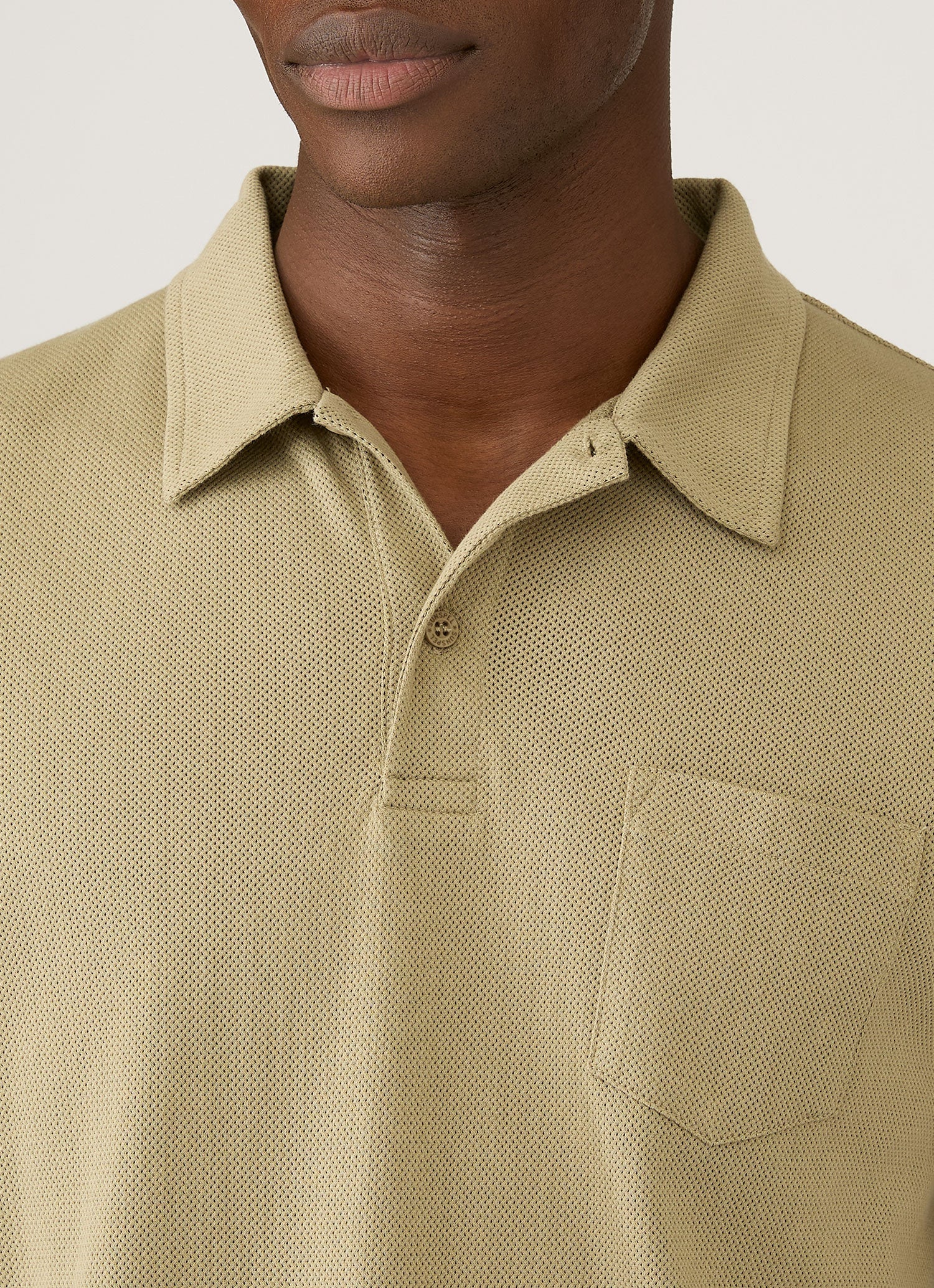 Men's Riviera Polo Shirt in Pistachio