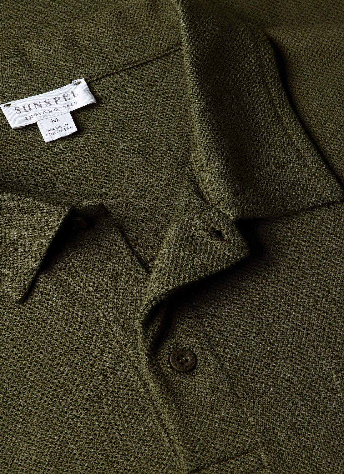 Men's Riviera Polo Shirt in Deep Olive