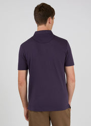 Men's Riviera Polo Shirt in Dark Plum