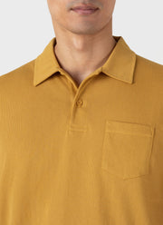Men's Riviera Polo Shirt in Mustard