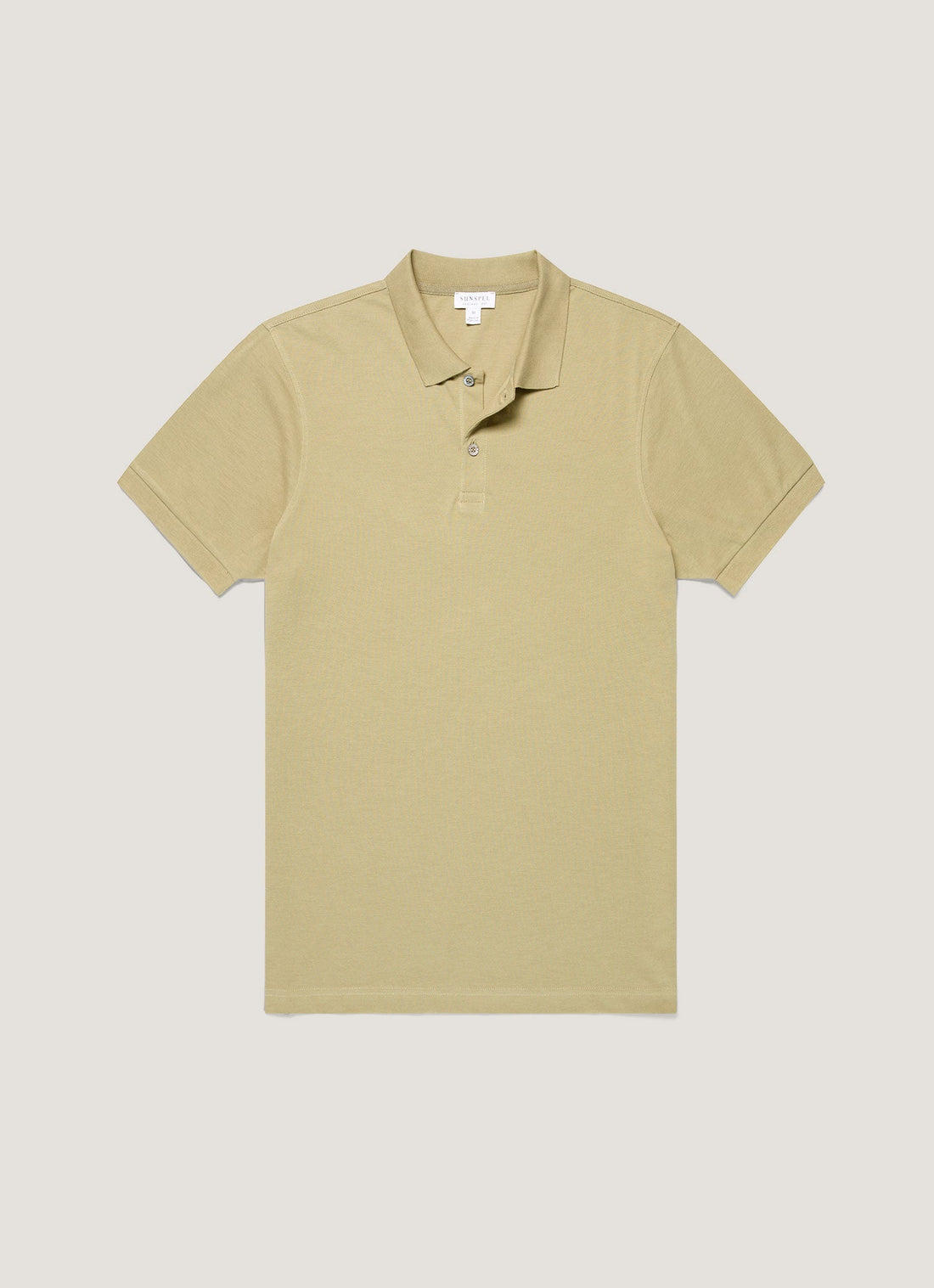 Men's Piqué Polo Shirt in Pistachio
