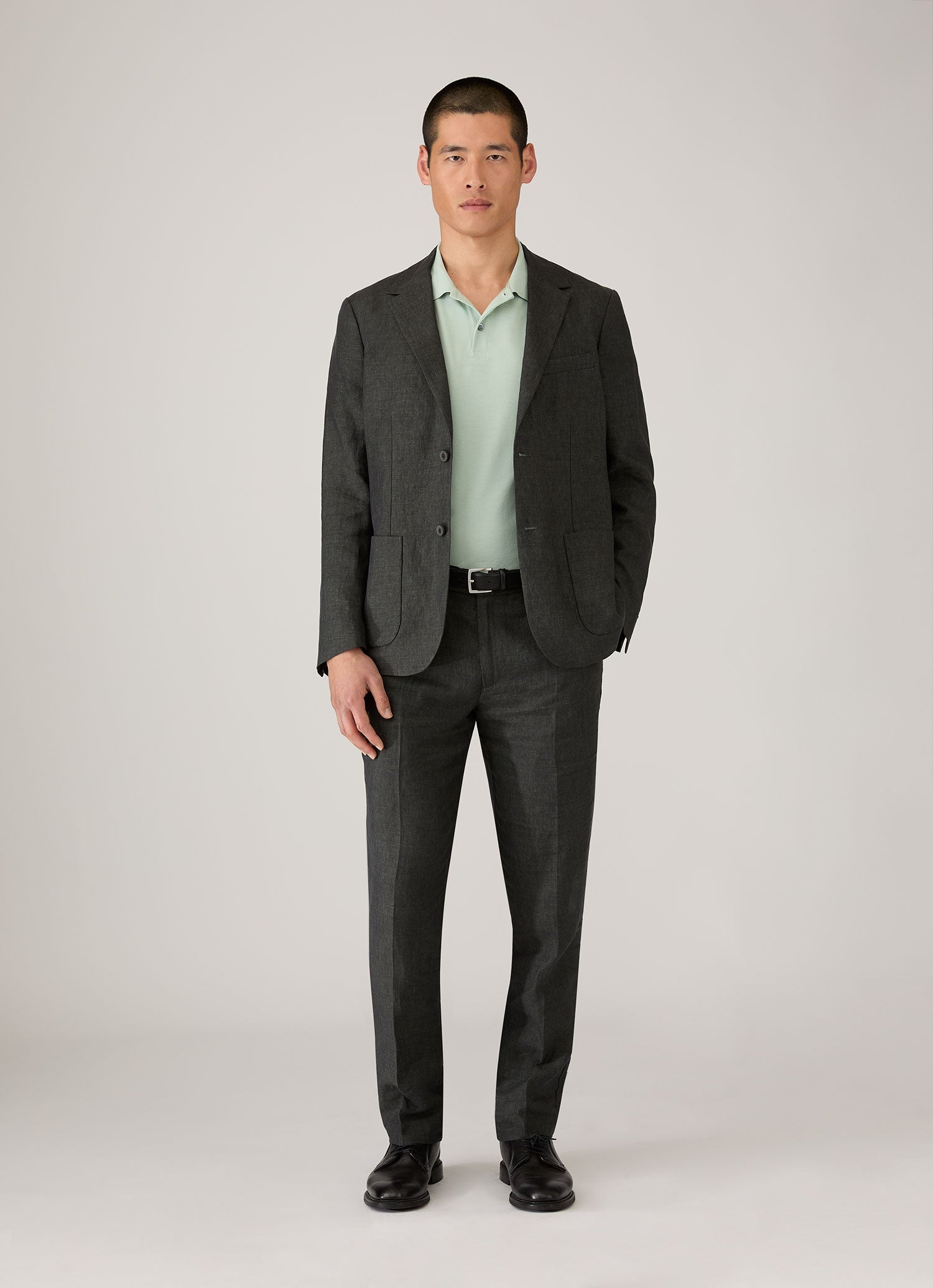 Men's Piqué Polo Shirt in Laurel