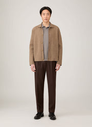 Men's Piqué Polo Shirt in Iron Grey