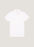 Men's Piqué Polo Shirt in White