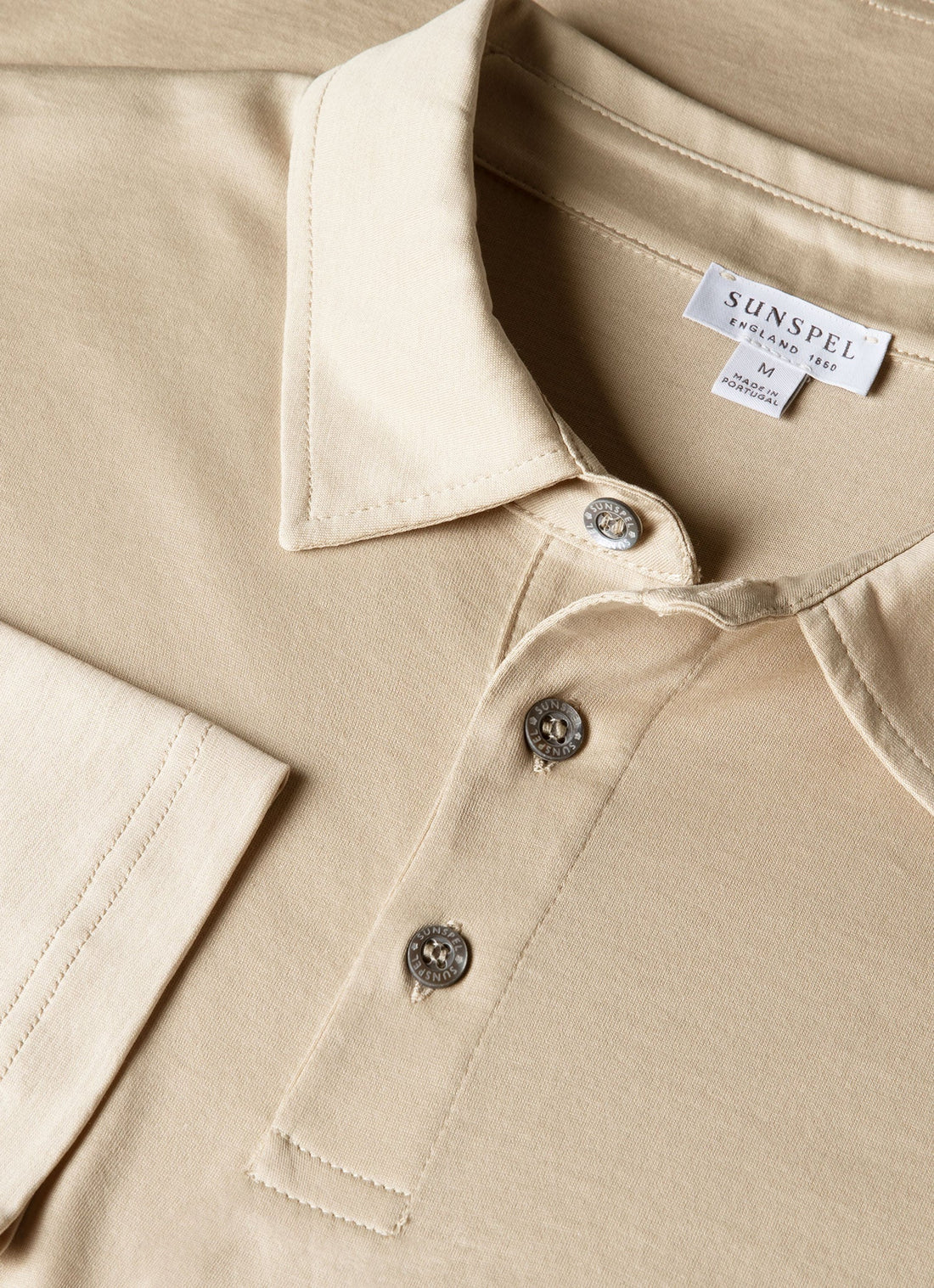 Men's Long Sleeve Classic Jersey Polo Shirt in Hazelwood