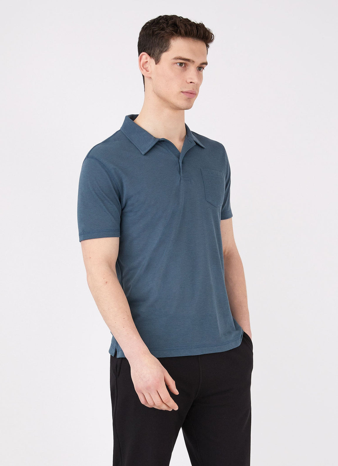 Men's DriRelease Active Polo Shirt in Dark Petrol