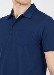 Men's DriRelease Active Polo Shirt in Marine Blue