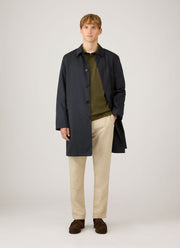 Men's Heavyweight Rugby Polo Shirt in Deep Olive