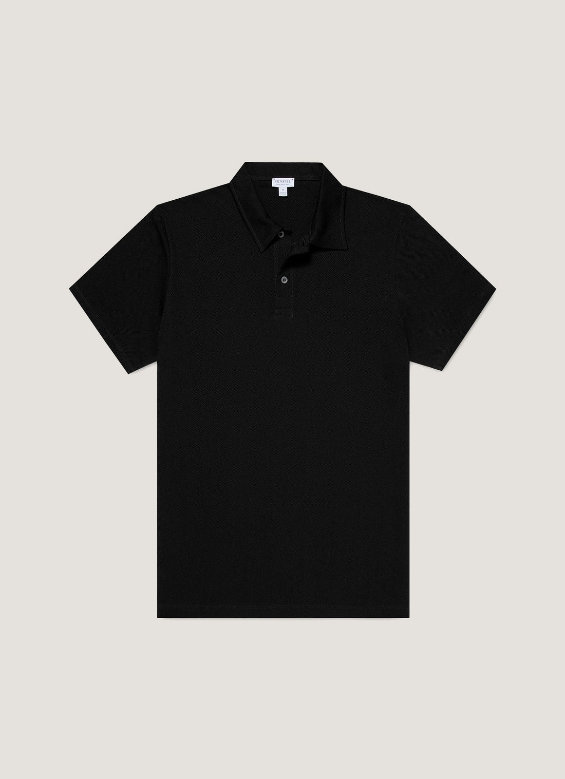 Men's Regular Fit Riviera Polo Shirt in Black