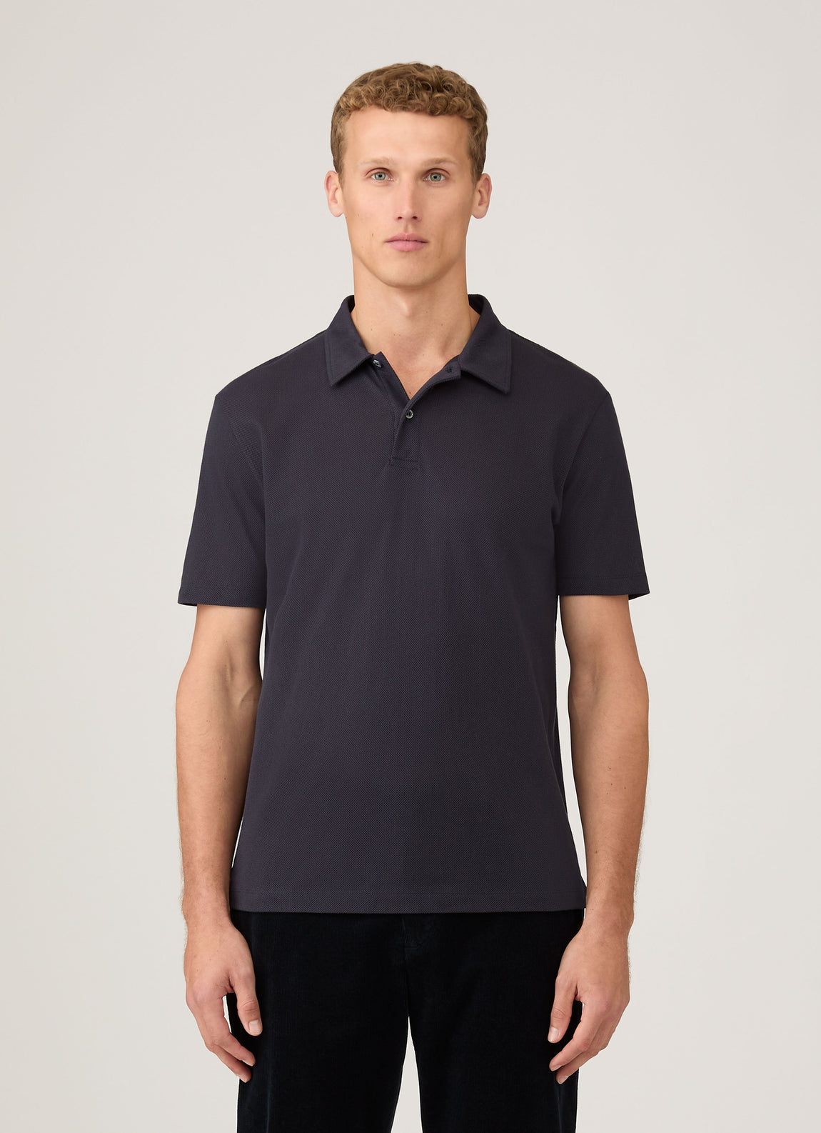 Men's Regular Fit Riviera Polo Shirt in Navy