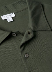 Men's Regular Fit Riviera Polo Shirt in Dark Green
